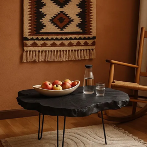 Mid Century Table Round