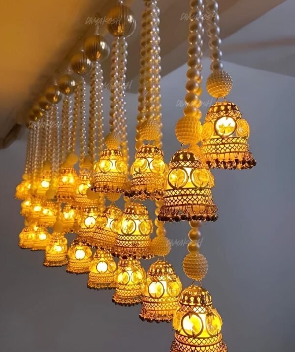 Divyakosh Wall Hangings for Home Decoration, Set of 2 Diwali Lights