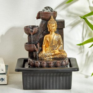Meditating Buddha Fountain
